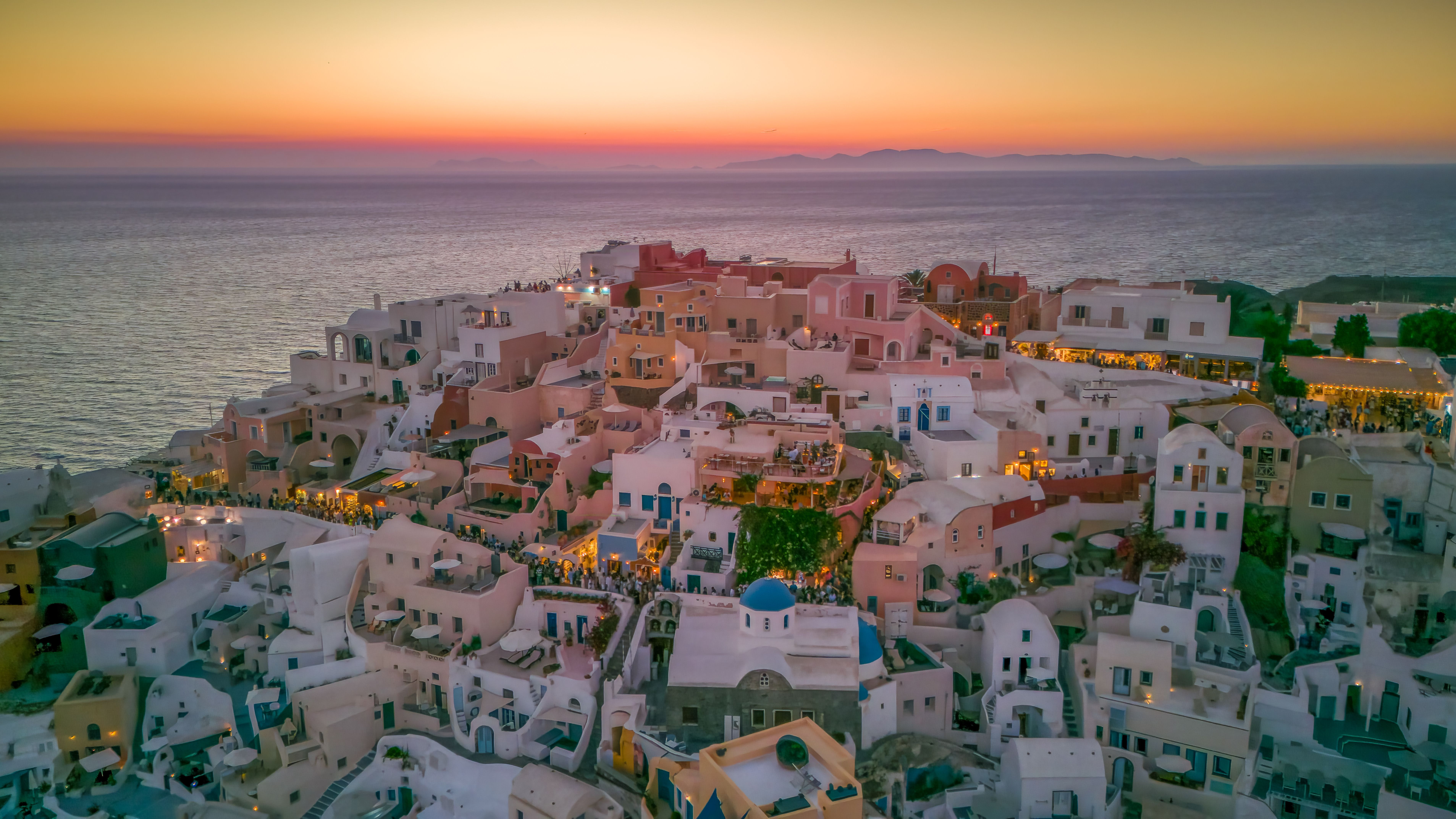 Santorini event venue at Torres Farm