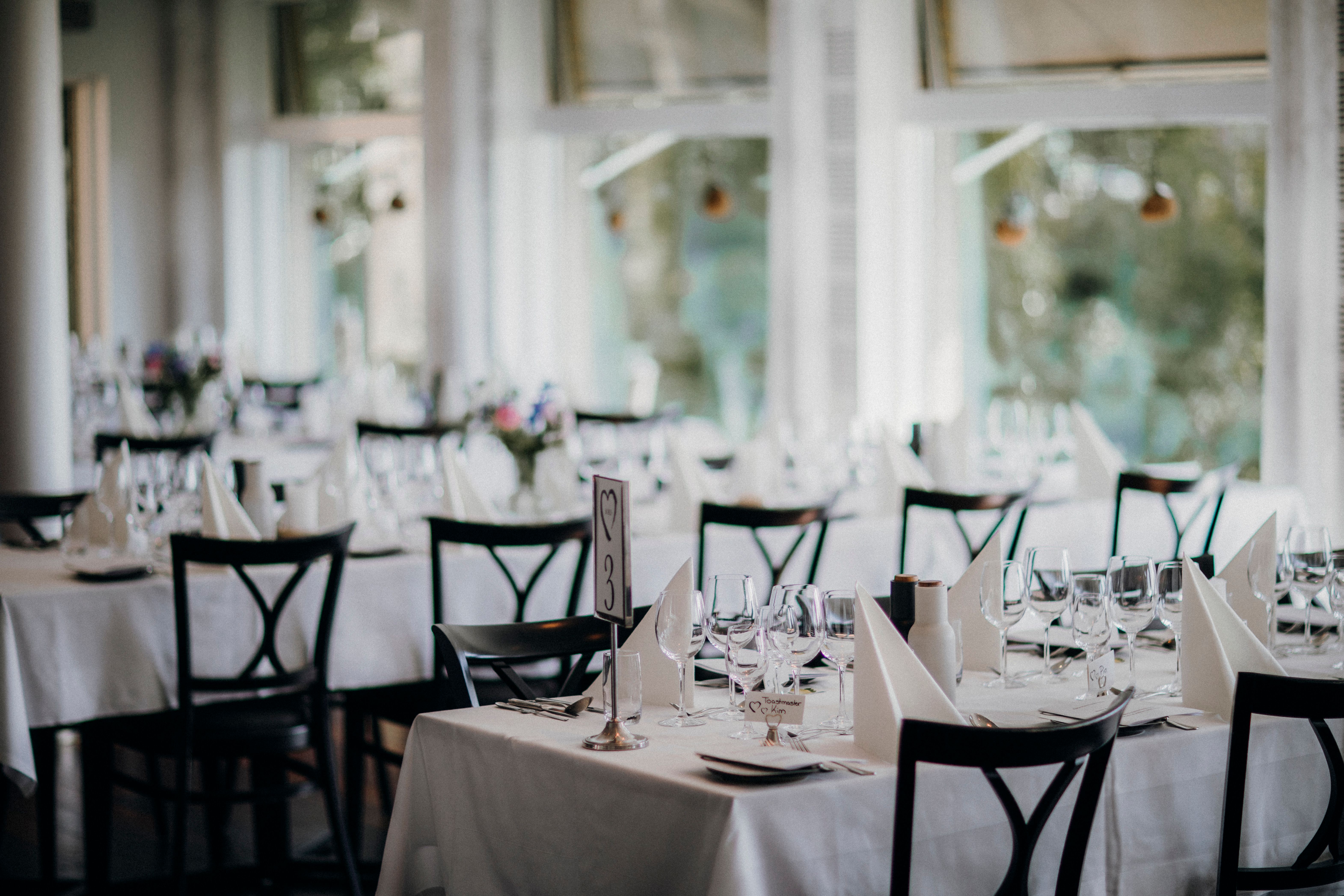 Dining area at Torres Farm