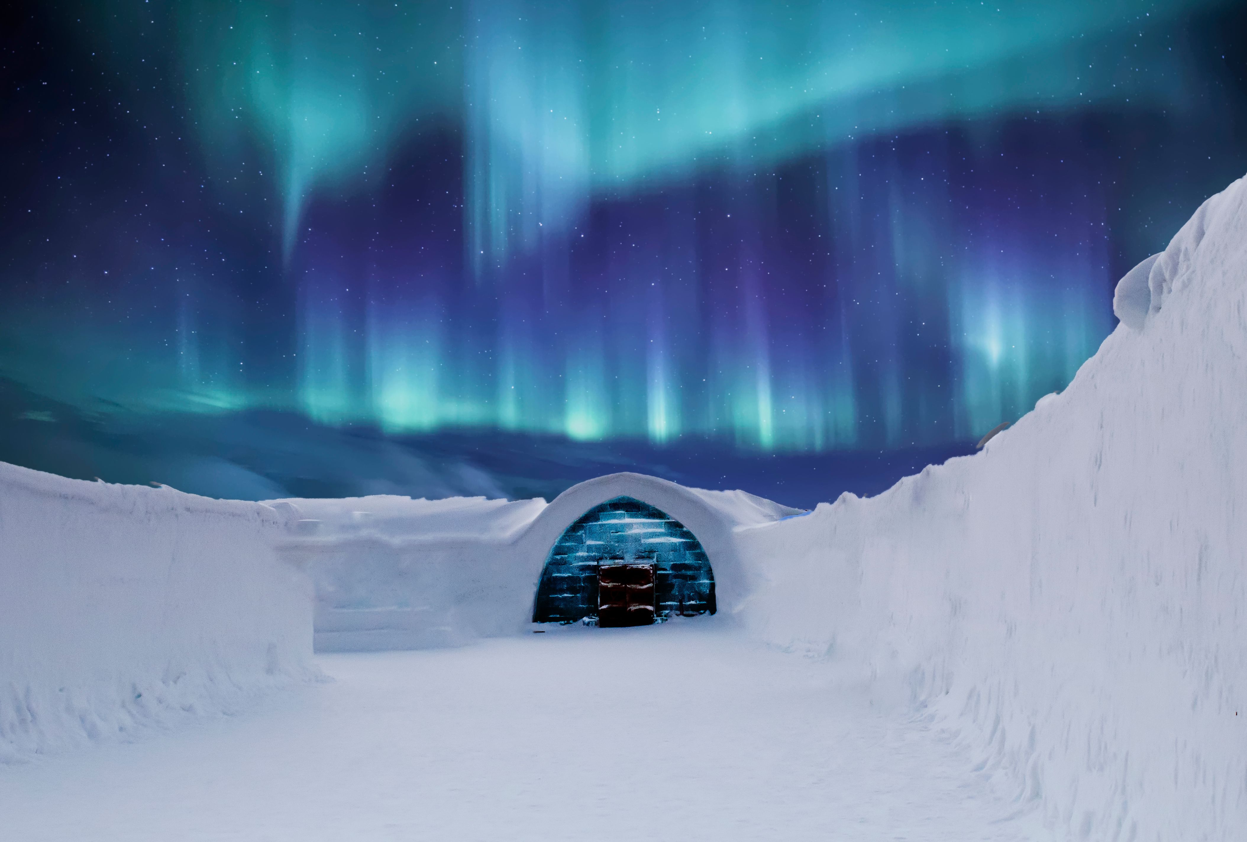 Igloo-inspired venue at Torres Farm