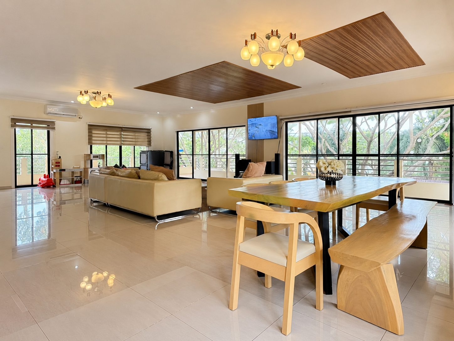 Private villa accommodation at Torres Farm